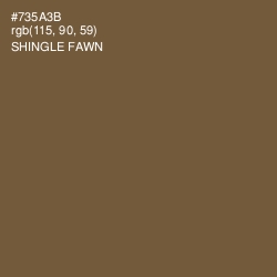 #735A3B - Shingle Fawn Color Image